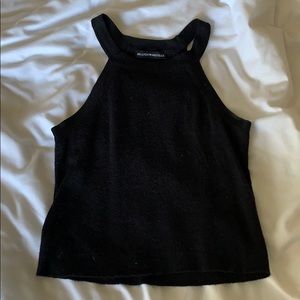 Brandy Melville Black Crop Top